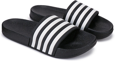 Pennen Men Slides(Black, White , 6)