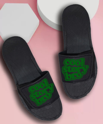 KANEGGYE Men Slides(Green , 6)
