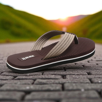 Hilux Men Slippers(Brown , 9)
