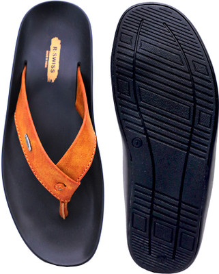 R-Swiss Men Slippers(Tan , 7)