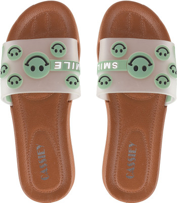 Cassiey Women Slippers(Multicolor , 6)