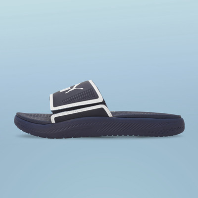 PUMA Men Softride Slide Slides(Blue , 10)