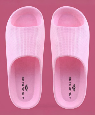 M7 By Metronaut Women Slides(Pink , 5)