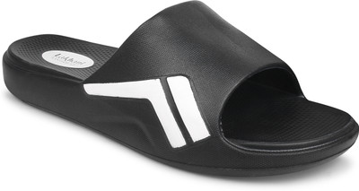 Lakhani Aashirwad Men Slides(Black , 7)