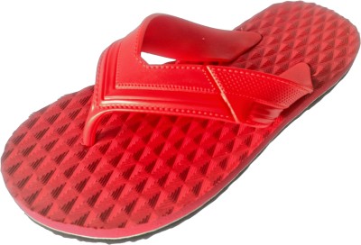 K-shine Men Slippers(Red , 7)