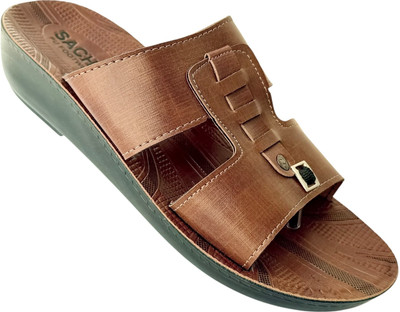 sachin Men Slippers(Tan , 10)