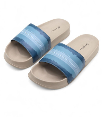 Mast & Harbour Men Slides(Beige , 10)