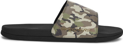 Skechers Men Slides(Multicolor , 9)