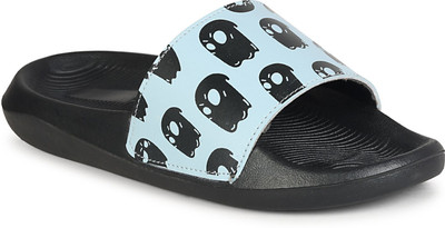 Shoe Mate Men Slides(Blue , 6)