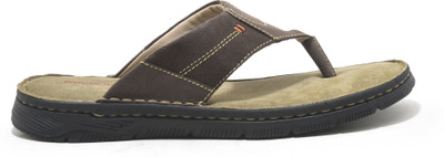 WOODLAND Men Slippers(Brown , 6)