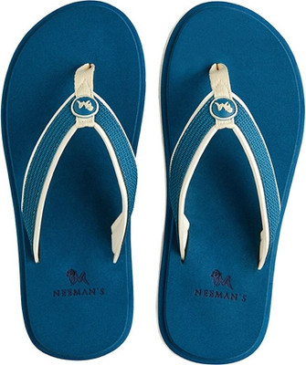 Neemans Men Flip Flops(Blue , 8)