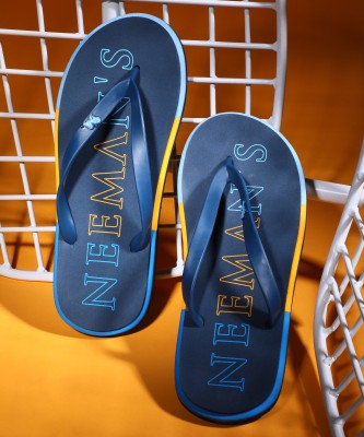 Neemans Men Flip Flops(Blue , 7)