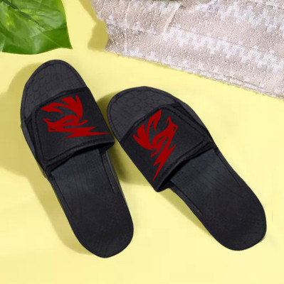 Krimzim Men Slides(Red , 10)