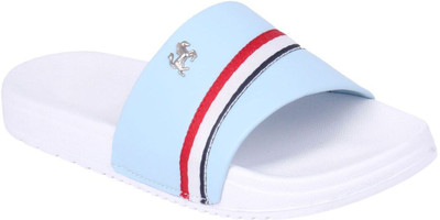 house of common Men Slides(Blue , 7)