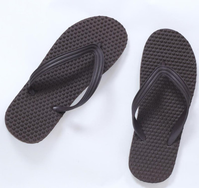 CKINDIA Men Slippers(Brown , 8)