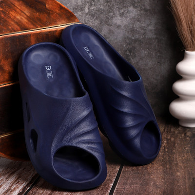 Hygear Men Slides(Navy , 10)