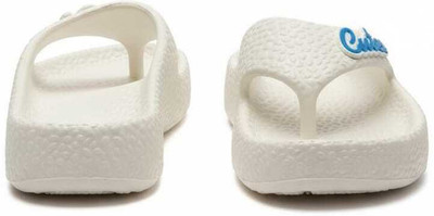 Jeshk Women Flip Flops(White , 8)