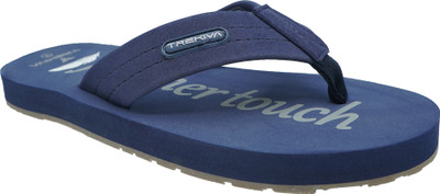 TREKIVA Men Premium Slippers Trendy Comfortable Flexible & Durable, Anti-Skid| TFG-1050 Slippers(Blue , 9)