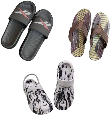 BLIBBERS Men Slippers(Multicolor , 6)