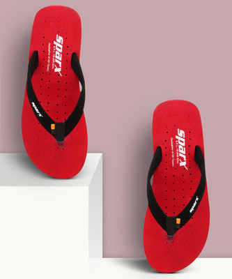Sparx Women Women SFL-19 Black Red Flip Flops(Black, Red , 3)