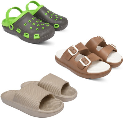 Acorn Men Slides(Multicolor , 9)