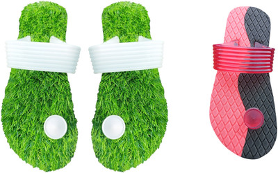 skyflip Men Slides(Multicolor , 6)