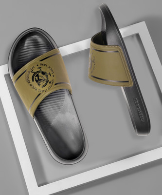 U.S. POLO ASSN. Men Slides(Green , 8)