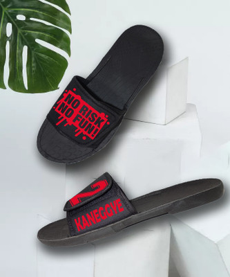 Kzaara Men Slides(Red , 9)