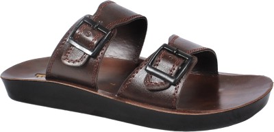 TRUMP Men Slippers(Brown , 9)