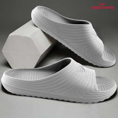 RED TAPE Men Slides(Grey , 8)