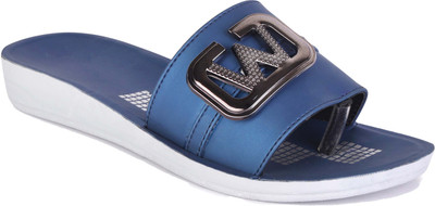 ABN Women Flip Flops(Blue , 8)