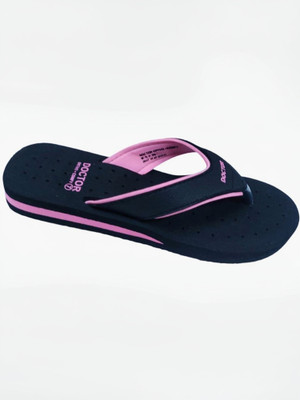 DOCTOR ORTHO PLUS COMFY Women Extra Soft Orthopedic Diabetic Light Weight Slippers(Black, Pink , 8)