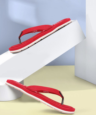 Bata Women Flip Flops(Red , 4)