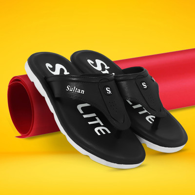RNT Men Slides(Black , 7)