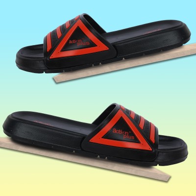 action Men Men ONTM-12 Slides(Black, Red , 6)