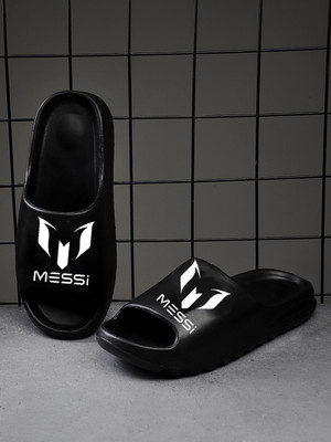 KAPYANSH Men Slides(Black , 9)