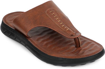 LIBERTY Men Slippers(Tan , 9)