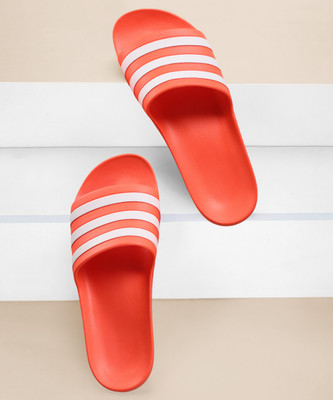 ADIDAS Men Slides(Red , 10)