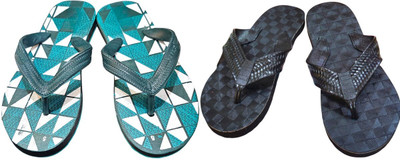Mikro Men Slippers(Multicolor , 9)