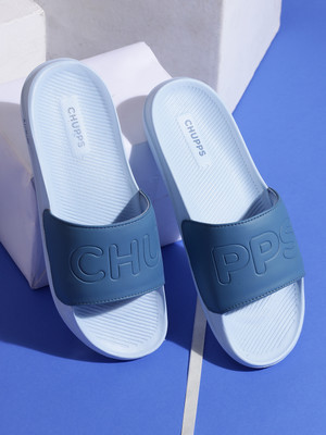 Chupps Men Slides(Blue , 7)