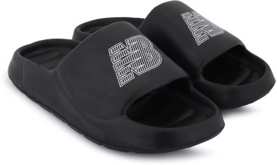 RNT Men Slides(Black , 9)