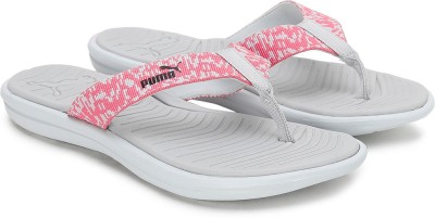 PUMA Women Daffodil Slippers(Grey , 3)