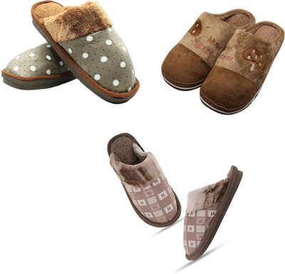 Mahi Enterprises Men Flip Flops(Brown, Brown, Brown , 10)