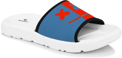 M7 By Metronaut Women Slides(Blue , 8)