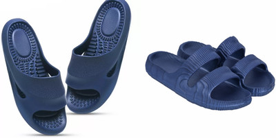 LUXURIOUS DESIGN Men Slippers(Multicolor , 10)