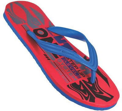 HAWALKER Men Slippers(Red , 10)