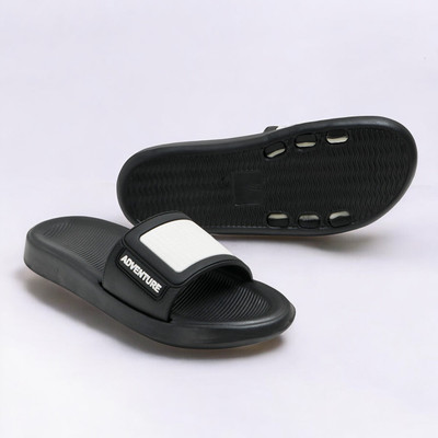 Begone Men Slides(Black , 8)