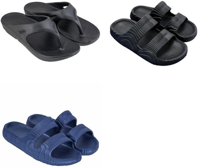 house of common Men Slippers(Multicolor , 9)