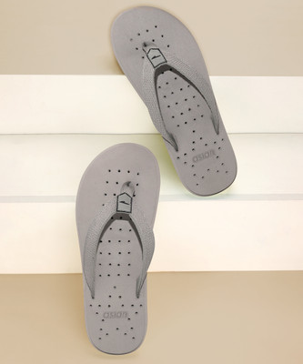 asian Men Doctor Soft Cushion Slippers for Men | Lightweight Anti-Slip Flip Flops(Grey , 8)