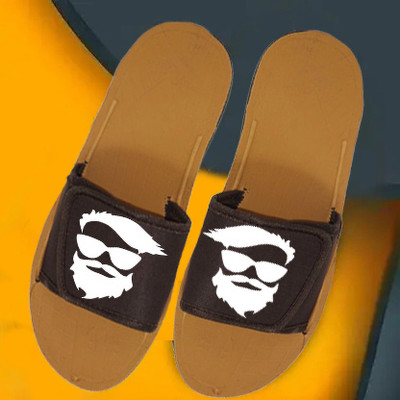 KANEGGYE Men Flip Flops(Tan , 10)